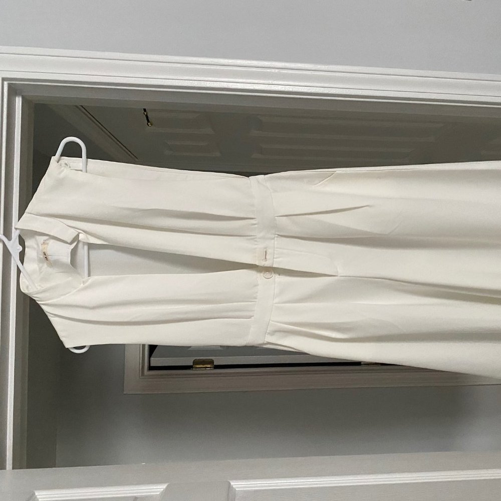 Cream/white jumpsuit